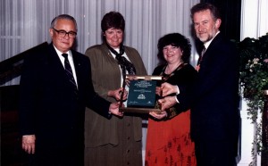 Kelli Speirs & Candace Gordon at Minister of Environment Award Presentation - 1993 Kelli Speirs & Candace Gordon at Minister of Environment Award Presentation - 1993
