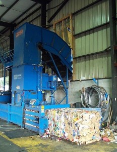 MR Recycling Depot - Baler