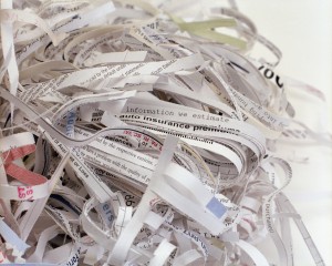 Shredded Office Paper Shredded Office Paper
