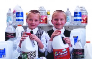 Walker & Wyatt Suddaby with Plastic Bottles Walker & Wyatt Suddaby with Plastic Bottles
